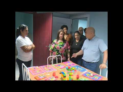 Visitan candidatos a diputados por municipio de Cienfuegos instalaciones de Escuela de Autismo