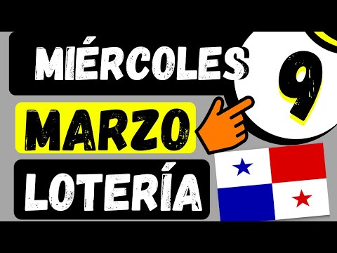 Resultados Sorteo Loteria Miercoles 9 Marzo 2022 Loteria Nacional Panama Miercolito Que Jugo Hoy