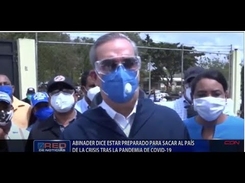 Abinader dice estar preparado para sacar al país de la crisis tras la pandemia de Covid-19