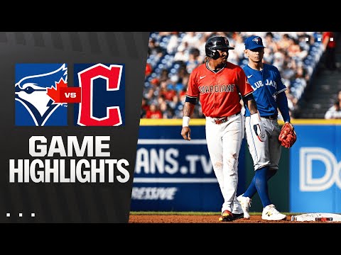 Blue Jays vs. Guardians Game Highlights (6/25/25) | MLB Highlights