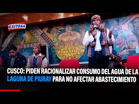 Cusco: Piden racionalizar consumo del agua de la laguna de Piuray para no afectar abastecimiento