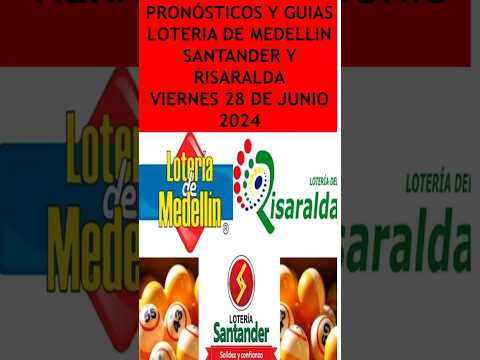 Shorts COMO JUGAR Y GANAR CON LA LOTERIA DE MEDELLIN, SANTANDER y RISARALDA HOY VIERNES 28 jun 2024