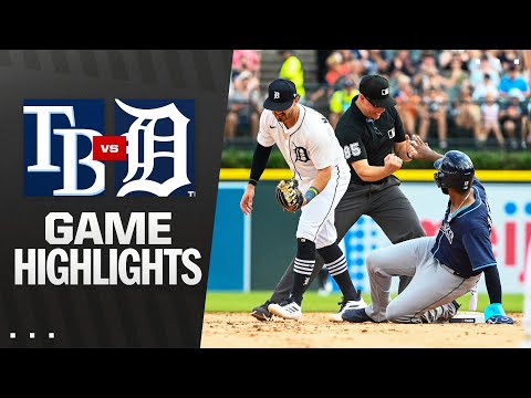 Rays vs. Tigers Game Highlights (7/9/25) | MLB Highlights