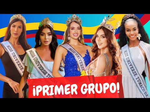 ¡Arrancó Miss Universe Colombia 2024!  Candidatas oficiales - Parte 1