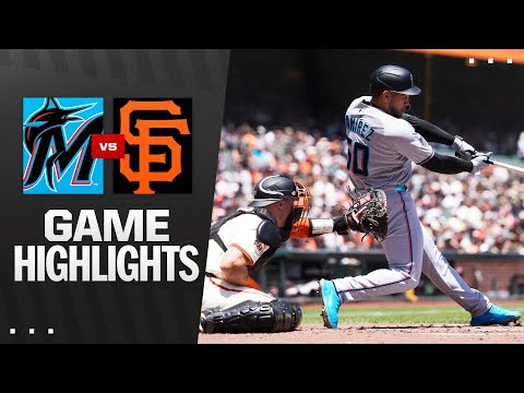 Marlins vs. Giants Game Highlights (6/26/25) | MLB Highlights