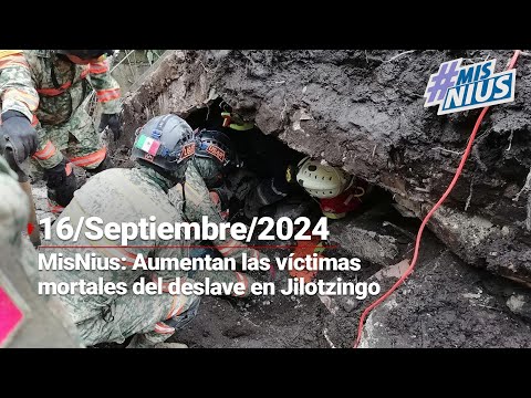 #MisNius | AUMENTA EL NÚMERO DE MUERT0S tras deslave en Jilotzingo