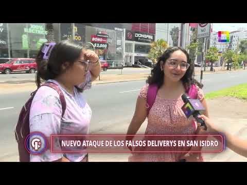Crónicas de Impacto - MAR 27 - NUEVO ATAQUE DE LOS FALSOS DELIVERIES EN SAN ISIDRO | Willax