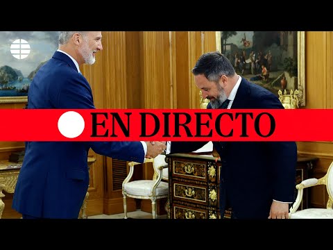 DIRECTO | Comparecencia de Santiago Abascal tras la ronda de consultas con el Rey Felipe VI