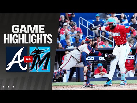 Braves vs. Marlins Game Highlights (4/13/24) | MLB Highlights