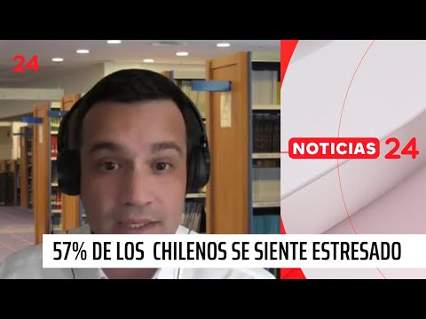 Académico sobre estudio que revela que el 57% de los chilenos se siente estresado