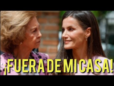 FUERTE DISCUSIÓN entre la Reina Letizia y la Reina Sofía que ACABA MARCHÁNDOSE de casa