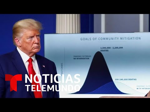 Mensaje dramático del presidente Trump | Noticias Telemundo