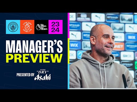 GUARDIOLA: HAALAND KEY TO US WINNING THE BIG FIVE | Manager's Preview | Manchester City v Luton Town