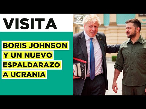 Boris Johnson realiza visita sorpresa a Ucrania: Ofreció entrenamiento militar a soldados