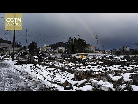 Intensa nevada ha complicado las labores de rescate después del terremoto en Japón