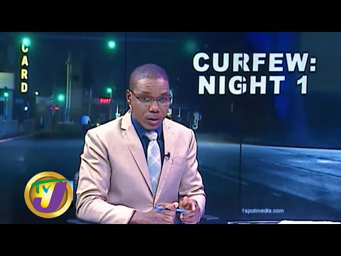 Kingston West Police Kept Busy in Curfew: TVJ News - April 2 2020