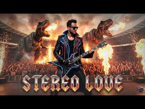 STEREO LOVE - Edward Maya & Vika Jigulina | Dark Cinematic Arena Rock Cover (90s Rock)