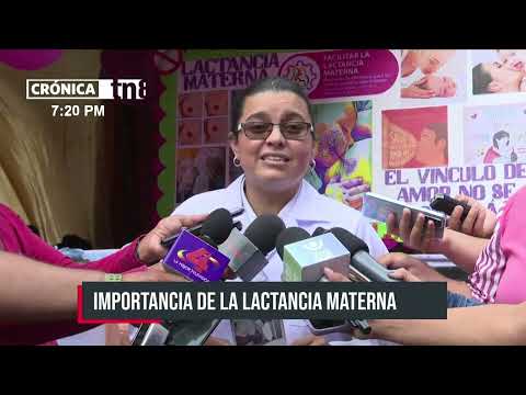 Silais Managua realizó feria educativa en celebración de la semana de la lactancia materna-Nicaragua