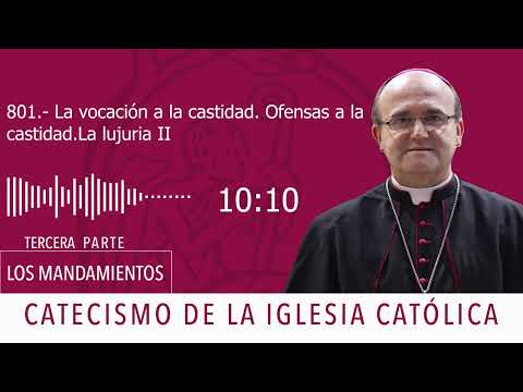 Catecismo 2351. La vocación a la castidad. Ofensas a la castidad. La lujuria