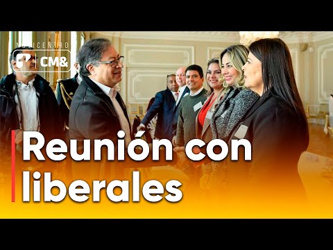 Gustavo Petro se reúne con liberales en el palacio | Noticentro 1 CM&