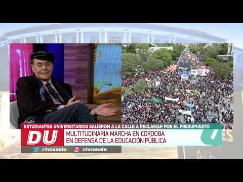 Repercursiones de la Marcha Nacional Universitaria - ENTREVISTA DANIEL BARRACO 1 de 2