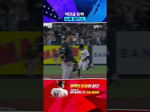 양키스 폼 미쳤다 