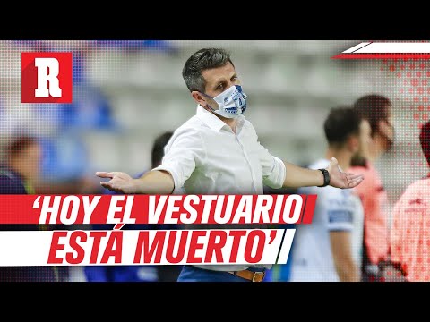 Pezzolano tras derrota vs Cruz Azul: 'El vestuario está muerto, sin ilusión'