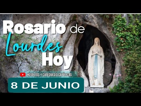 ? ROSARIO DE LOURDES HOY SÁBADO 8 DE JUNIO 2024. MISTERIOS GOZOSOS ?