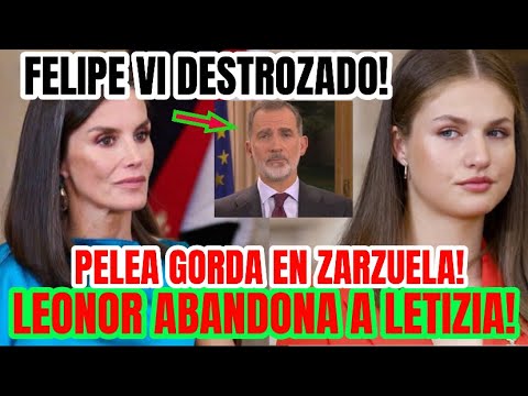 ULTIMA HORA DE LA PRINCESA LEONOR Y DRASTICA DECISION CONTRA REINA LETICIA DEJA A FELIPE DESTROZADO