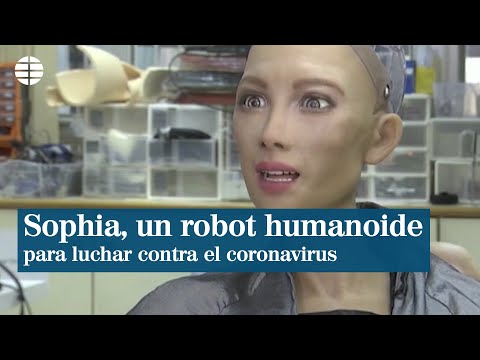 Sophia, el robot humanoide que ayudará a los humanos a superar el coronavirus