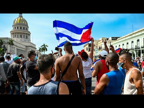 Cuba, confrontée à des manifestations historiques, accuse Washington • FRANCE 24