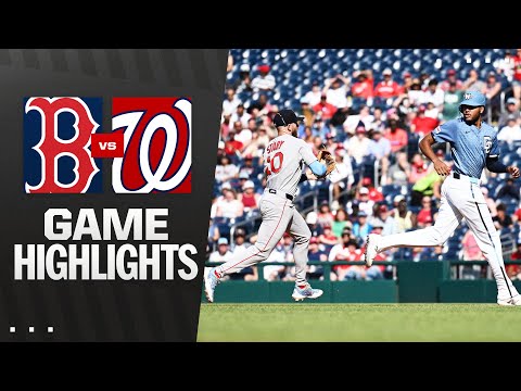 Red Sox vs. Nationals Game Highlights (7/5/25) | MLB Highlights