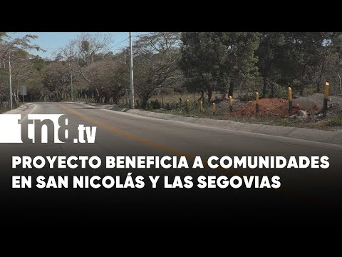 Dos Kilómetros de carretera de concreto hidráulico transforman La Garnacha, Estelí
