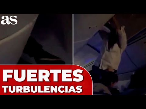 FUERTES TURBULENCIAS en un VUELO MADRID a MONTEVIDEO