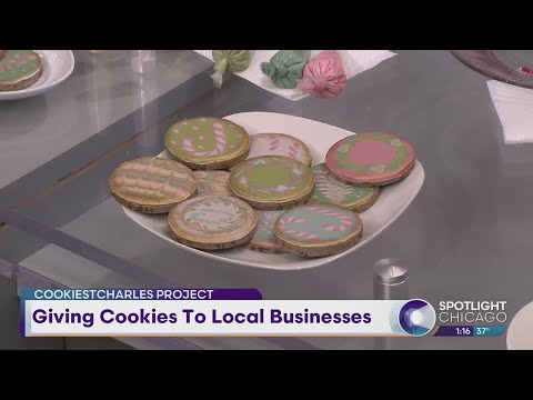 Giving Cookies To Local Businesses