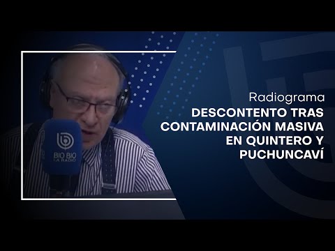 Descontento tras contaminación masiva en Quintero y Puchuncaví