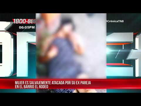 Presunto intento de femicidio en barrio El Rodeo en Managua – Nicaragua