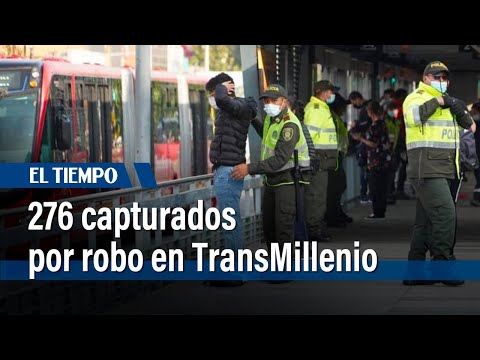 276 capturas por robo en TransMilenio en lo que va del año | El Tiempo