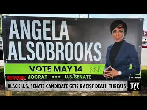 Black Senate Candidate Faces Racist Death Threats, Sign Defaced With 'KKK' & Crosshairs