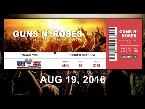 Guns N' Roses Concert Tickets - 2024 Tour Dates.
