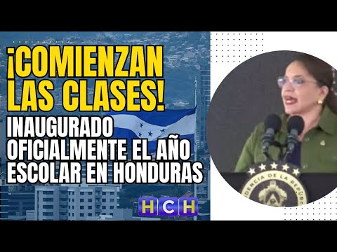 Inaugurado oficialmente el año escolar en Honduras