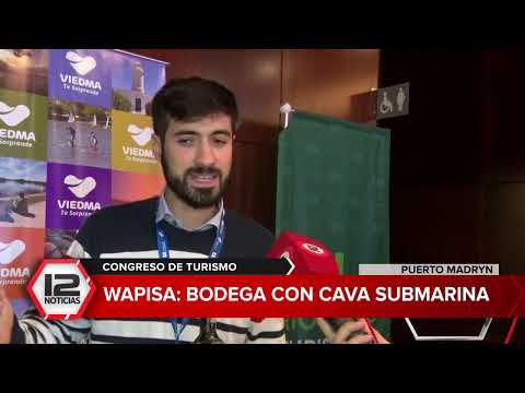 MADRYN | Wapisa, una bodega con cava submarina de Viedma, promociona su producto