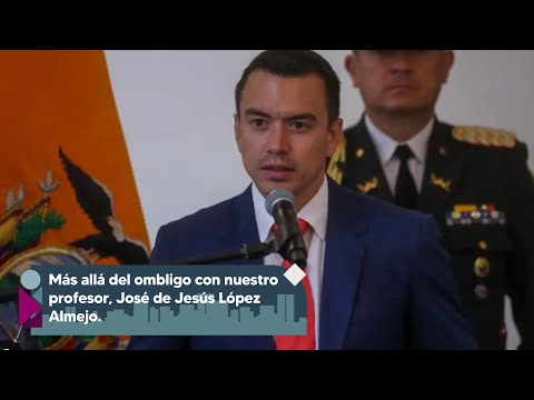 Más allá del ombligo con nuestro profesor, José de Jesús López Almejo.