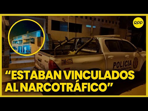Sobre crimen en Pachacámac: Las personas que han fallecido han estado vinculadas a narcotráfico