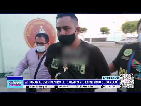 La Libertad: asesinan a joven dentro de restaurante en distrito de San José