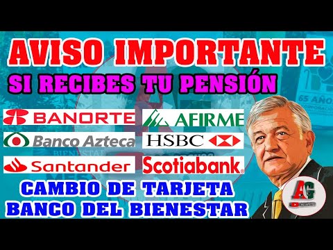 INICIA Cambio de Tarjetas  BANORTE, BANCO AZTECA, HSBC, SANTANDER, SCOTIABANK O AFIRME TODO MAYO