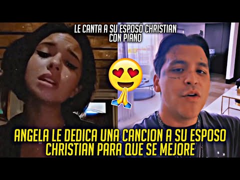 ANGELA LE CANTA A SU ESPOSO CHRISTIAN PARA QUE SE MEJORE