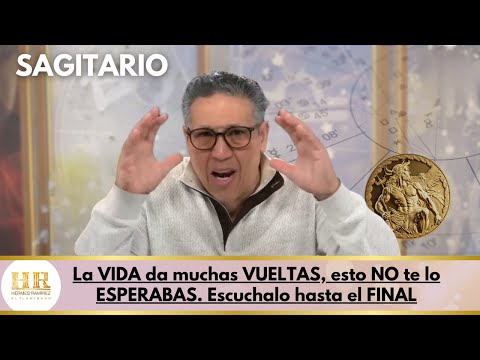 SAGITARIO: La VIDA da muchas VUELTAS, esto NO te lo ESPERABAS. Escuchalo hasta el FINAL