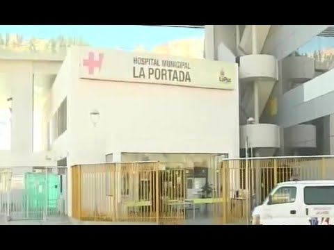 Este es el panorama en el hospital Centinela de La Paz