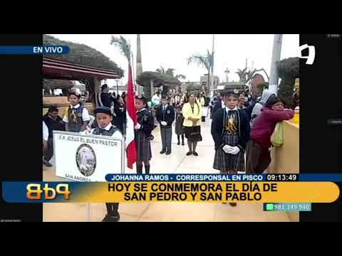 Día del Pescador en Pisco: fieles se congregan para rendir honor a San Pedro